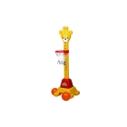 Стойка баскетбольная Жираф желто-красная 39,5х19х118 см арт.KU-1503