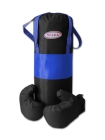 Боксерский набор Belon Груша цилиндр 60*25 см, перчатки, синий/черный, ткань оксфорд