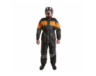  Мотодождевик PROUD TO RIDE (куртка+брюки), цвет Черный/Оранжевый, Размер XL