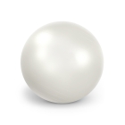 Мяч гимнастический фитбол FIT-BALL 55 см жемчужный Ledraplastic