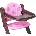 Подушки для растущего стула Два кота Розовый