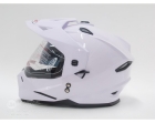  Шлем (мотард) Ataki FF802 Solid белый глянцевый