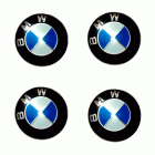 Логотип на колпак литого диска BMW 4шт