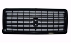 Решетка радиатора 2107 черная с планкой ОАО Пластик