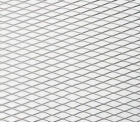Сетка (100х50см) серебристая алюминиевая средняя ячейка 