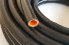 Шланг для охлаждающей жидкости силиконовый  D8мм, стенка 4мм (армир.) черный Technik
