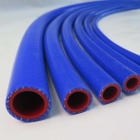 Шланг для охлаждающей жидкости силиконовый D10мм, стенка 4мм (армир.) синий 