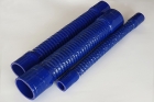 Патрубок силиконовый гофрированный D32mm. L600mm (для газов) синий