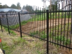 Забор решетчатый установка