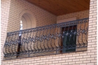 Перила на балкон с узором