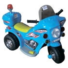 Детский мотоцикл (на аккумуляторе, свет, звук), голубой TR991