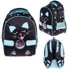 Рюкзак PRIMARY SCHOOL Кошка с ушками 37х26х17см 63064 Hatber